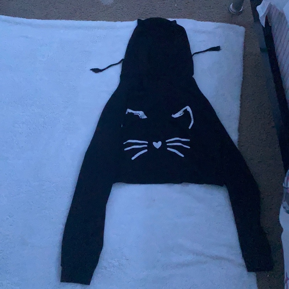Crop hoodie